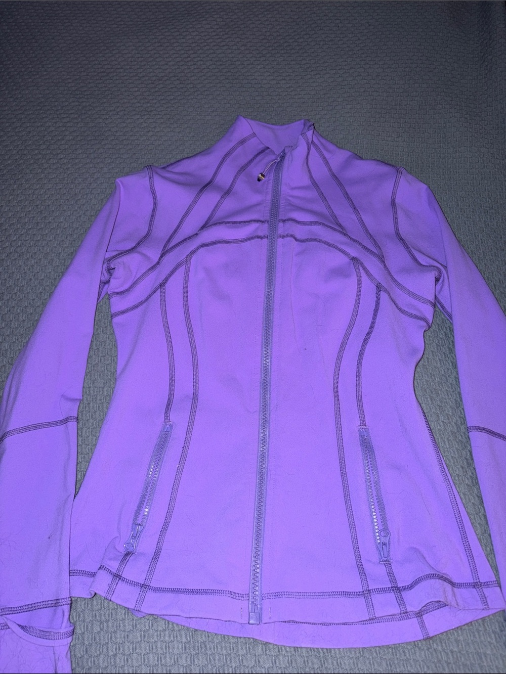 lululemon athletica Lavender Full-Zip Bomber Jacket